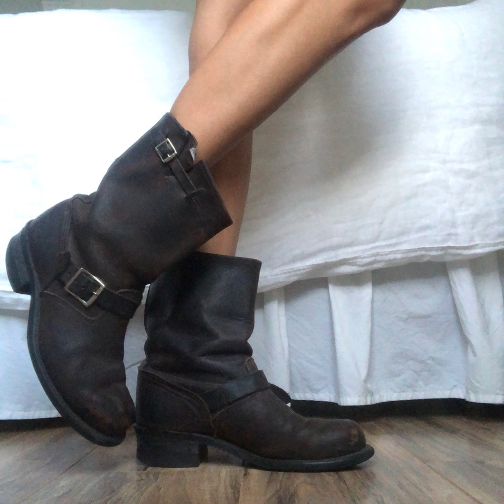 Vintage Frye Engineer Boots